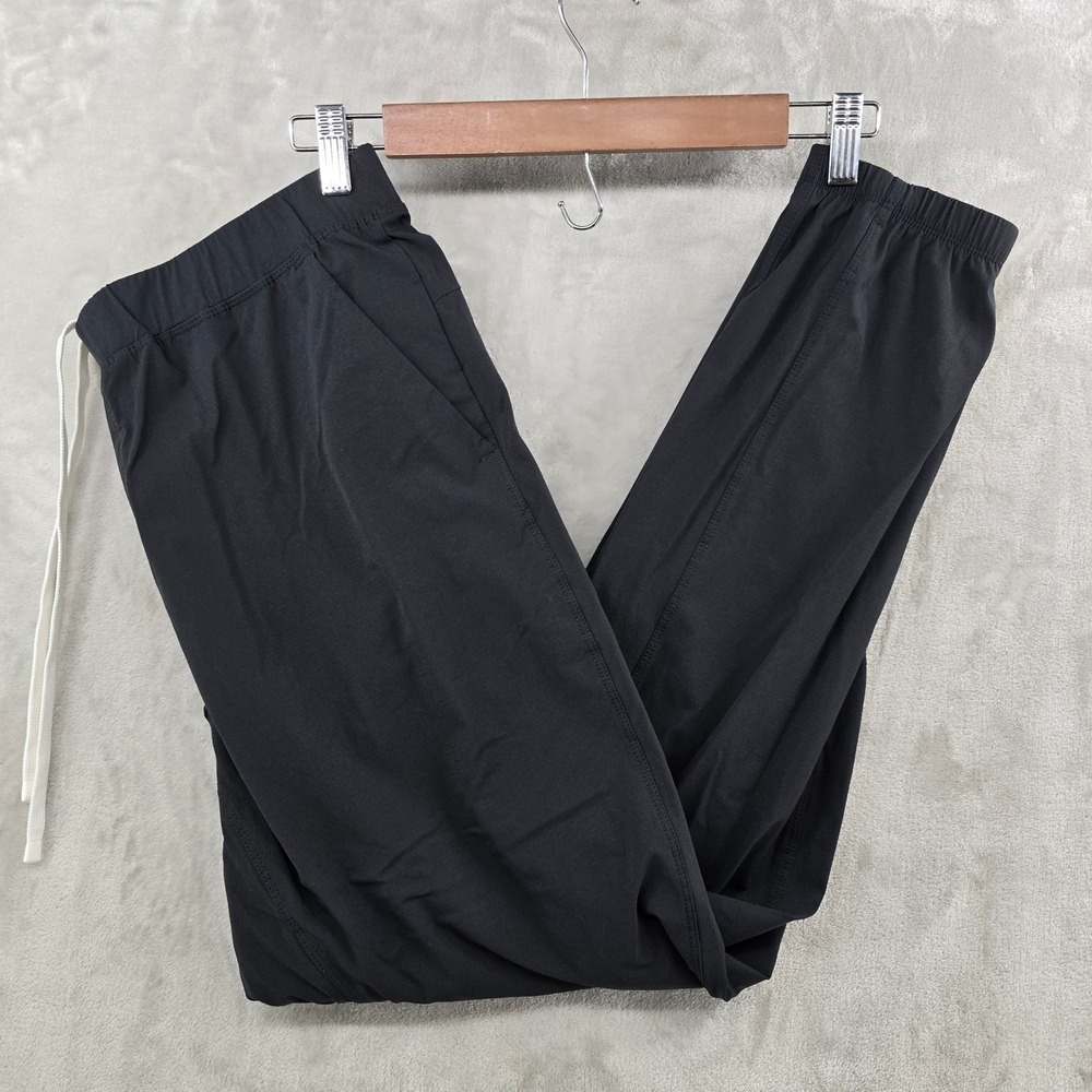 Huckberry Proof Joggers Mens Large Black Lightweight Tech Stretch Pants‎